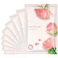 Traitement du visage SPA Lissant Hydratant Hydratant Rose Draps Visage Masques Soins de la peau